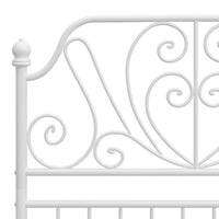 Giroletto Bianco in Metallo 90x200 cm cod mxl 64594