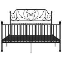 Giroletto Nero in Metallo 160x200 cm