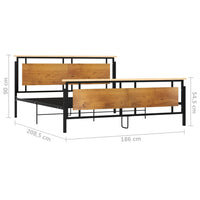 Giroletto in Metallo 180x200 cm 324874