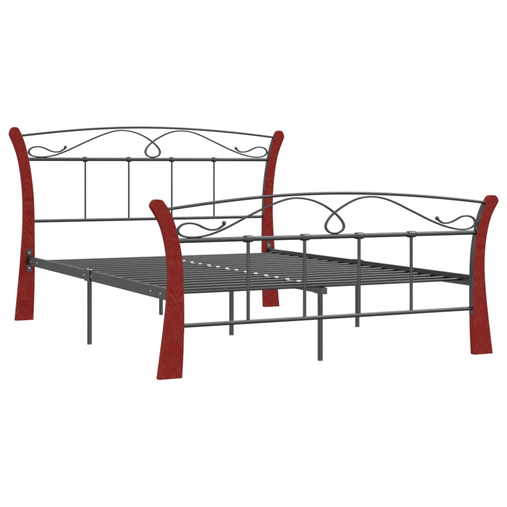 Giroletto Nero in Metallo 120x200 cm 324878