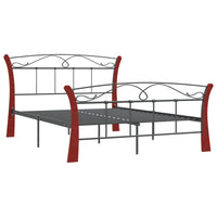 Giroletto Nero in Metallo 120x200 cm 324878