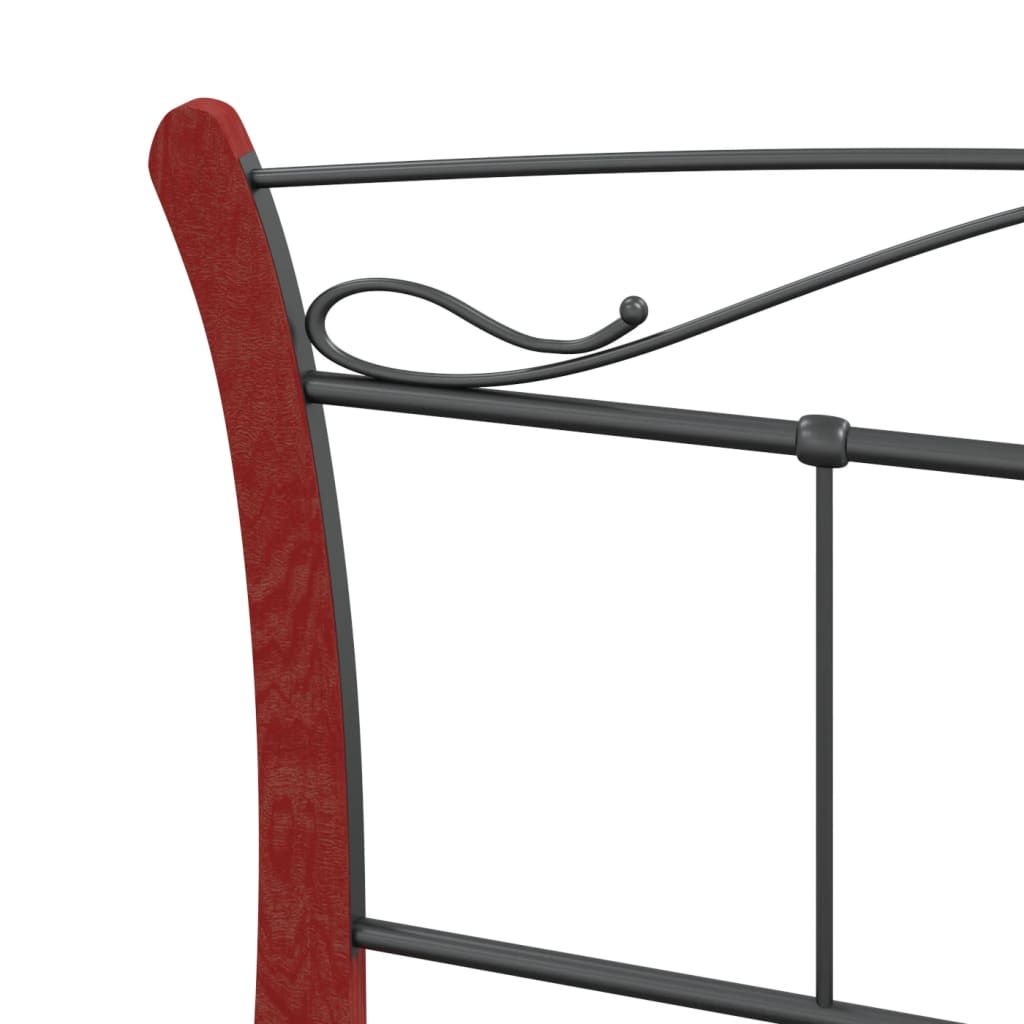 Giroletto Nero in Metallo 120x200 cm 324878