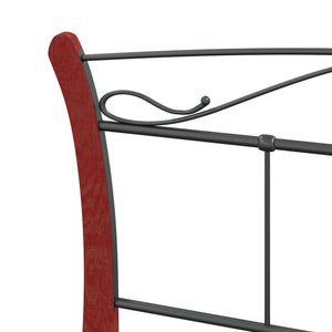 Giroletto Nero in Metallo 120x200 cm 324878