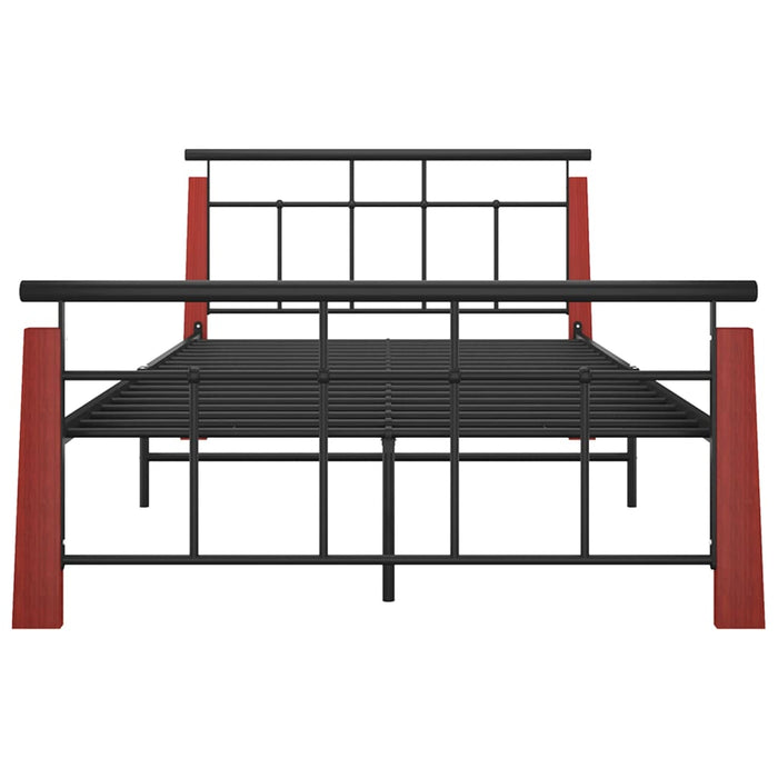 Giroletto in Metallo e Legno Massello di Rovere 120x200 cm