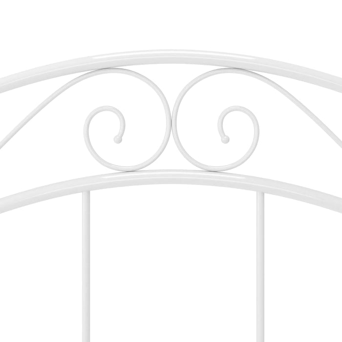 Giroletto Bianco in Metallo 90x200 cm 324989