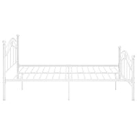 Giroletto Bianco in Metallo 120x200 cm 324995