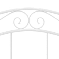 Giroletto Bianco in Metallo 120x200 cm 324995