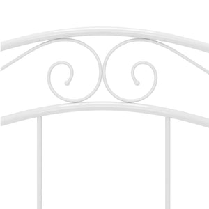 Giroletto Bianco in Metallo 120x200 cm 324995