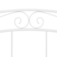 Giroletto Bianco in Metallo 140x200 cm cod mxl 48791