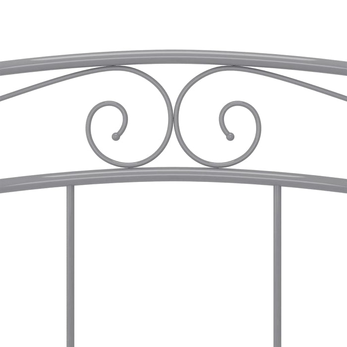 Giroletto Grigio in Metallo 140x200 cm 324999