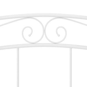 Giroletto Bianco in Metallo 160x200 cm cod mxl 62233