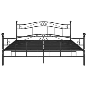 Giroletto Nero in Metallo 180x200 cm 325003