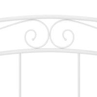 Giroletto Bianco in Metallo 180x200 cm 325004