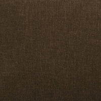 Poltrona Marrone Scuro in Tessuto 325740