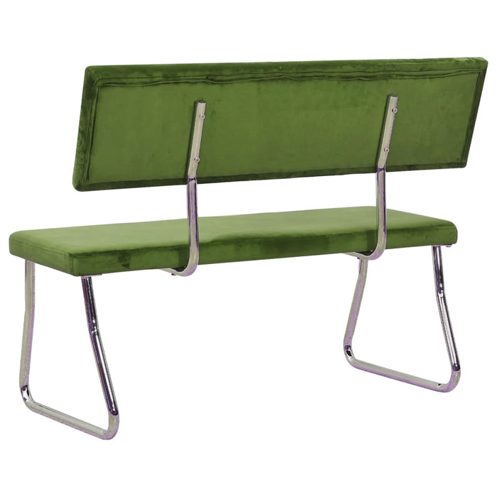 Panca 110 cm in Velluto Verde Chiaro 325866