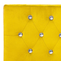 Panca 110 cm in Velluto Giallo Senape 325870