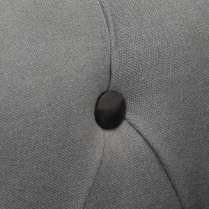 Poltrona a Pozzetto Nera in Vera Pelle e Legno Massello Mango 320606