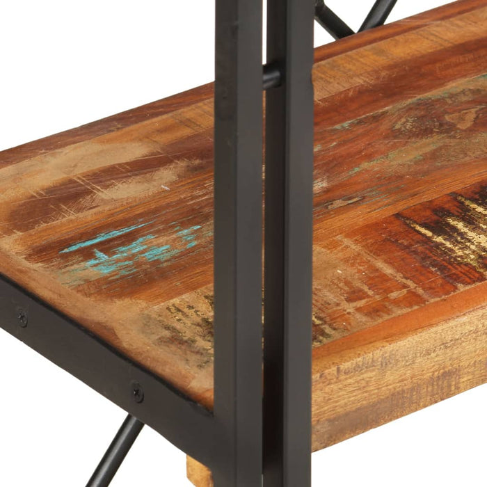 Libreria a 3 Ripiani 60x30x80 cm in Massello di Recupero cod mxl 33759