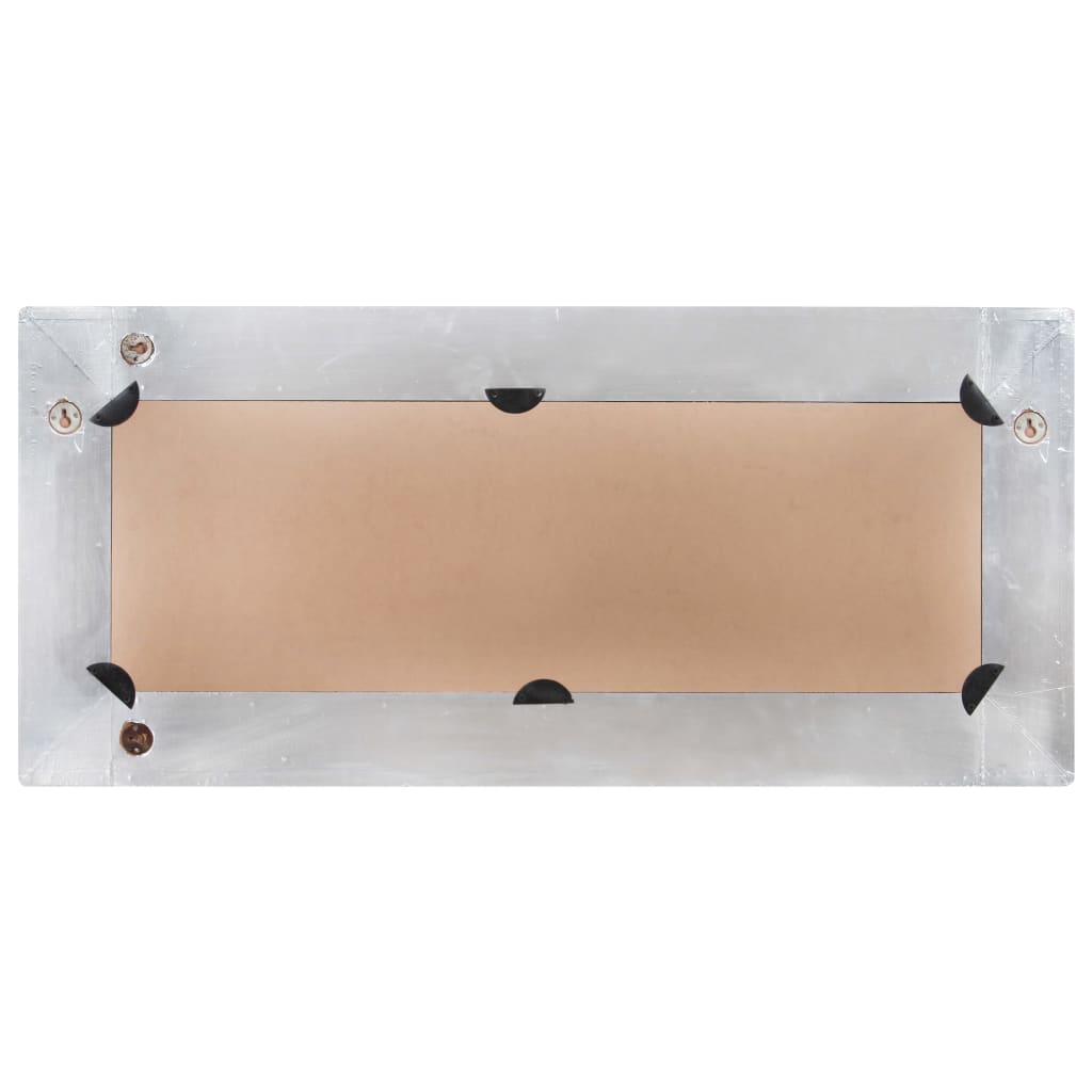 Specchio Stile Aviatore 110x50 cm in Metallo