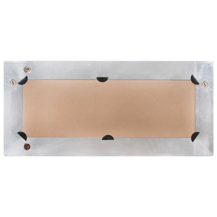 Specchio Stile Aviatore 110x50 cm in Metallo