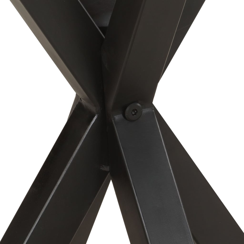 Tavolino di Servizio 48x48x56 cm in Legno Massello di Recupero 320658