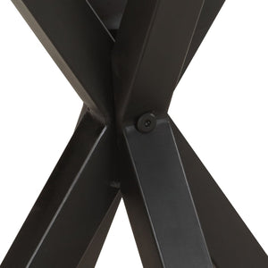 Tavolino di Servizio 48x48x56 cm in Legno Massello di Recupero 320658