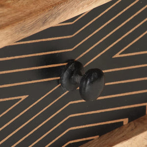 Tavolino da CaffÃ¨ 100x50x39 cm in Legno Massello di Acacia cod mxl 13074