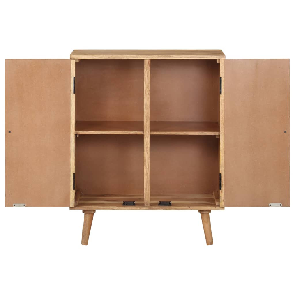 Credenza 60x35x75 cm in Legno Massello di Acacia 322668