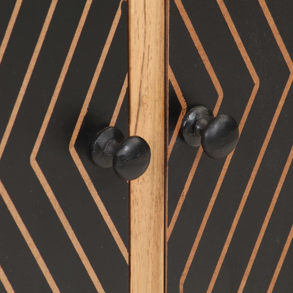 Credenza 60x35x75 cm in Legno Massello di Acacia 322668