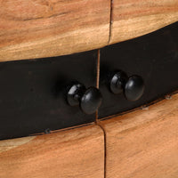 Credenza 57x34x75 cm in Legno Massello di Acacia 322677