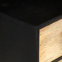 Credenza 110x33x64 cm in Legno Massello di Mango 322678