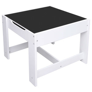 Tavolo per Bambini con 2 Sedie Bianco in MDF cod mxl 78406