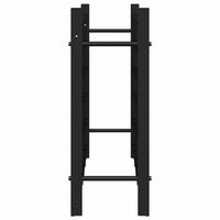 Portavini da 36 Bottiglie Nero in Ferro 325921