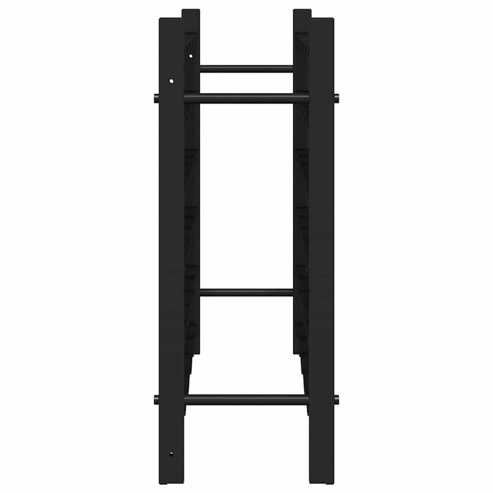 Portavini da 36 Bottiglie Nero in Ferro 325921