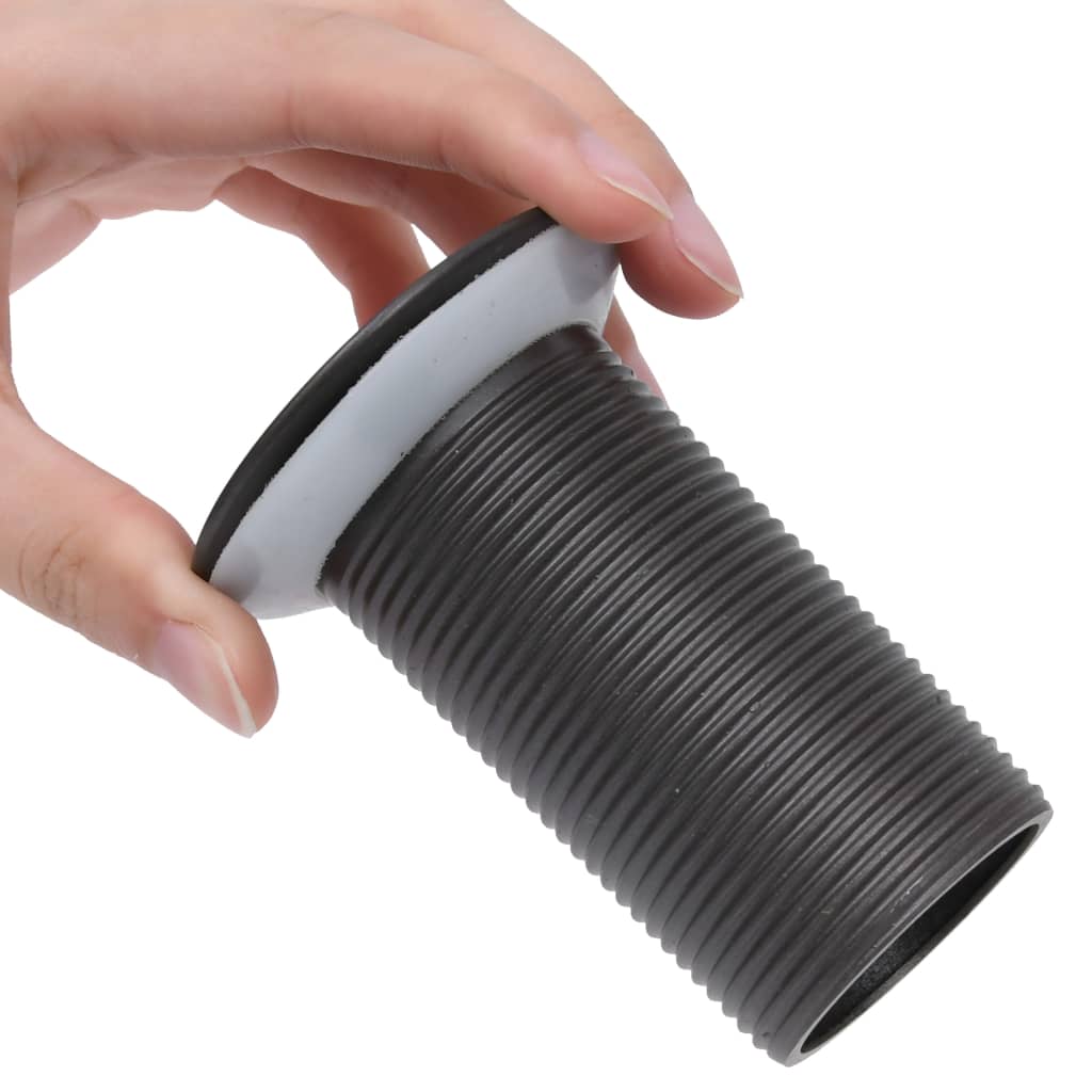 Scarico a Pressione Senza Troppopieno Grigio 6,4x6,4x9,1 cm 149063