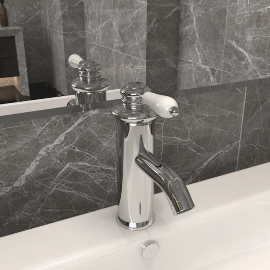 Rubinetto per Lavabo del Bagno-Rubinetto da lavandino Finitura Cromo 130x180 mm
