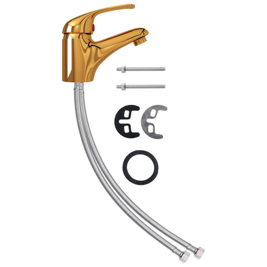 Miscelatore lavabo rubinetto cucina doccia miscelatore bagno rubinetto lavabo interno casa 13 x 10 cm oro 02_0003500