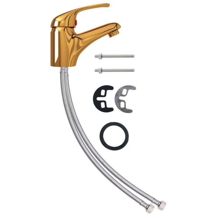 Rubinetto Miscelatore Oro 13x10 cm 149081