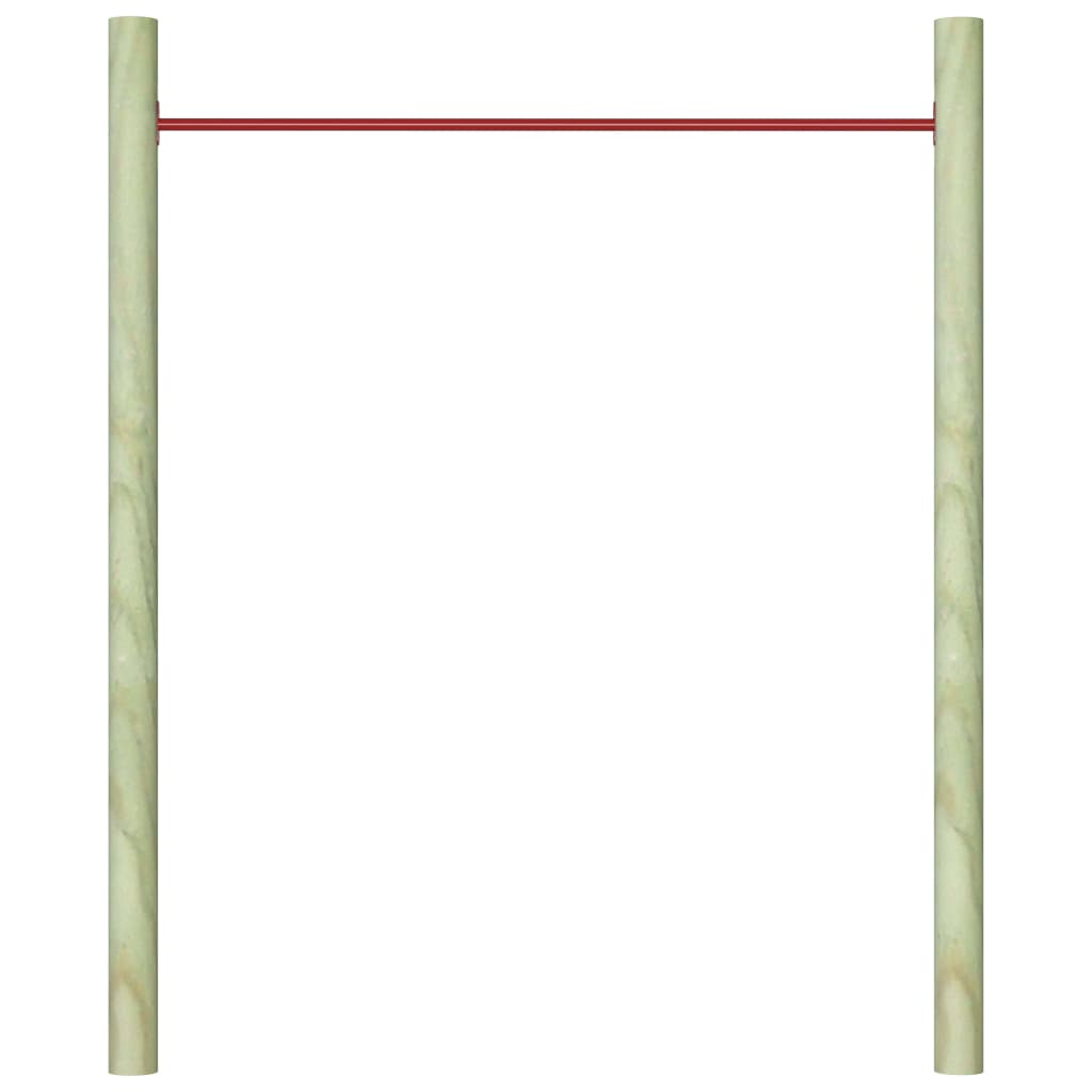 Sbarra da Gioco 125 cm in Acciaio Rosso 93198