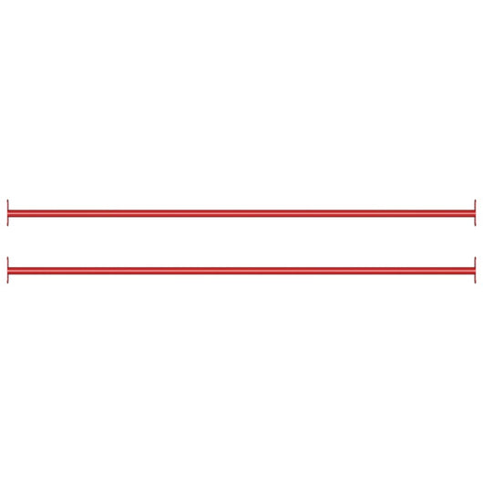 Sbarre da Gioco 2 pz 125 cm in Acciaio Rossocod mxl 71002