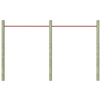 Sbarre da Gioco 2 pz 125 cm in Acciaio Rossocod mxl 71002