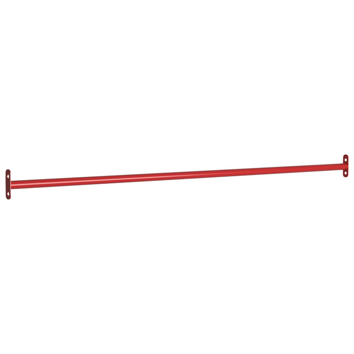 Sbarre da Gioco 3 pz 125 cm in Acciaio Rosso 93200