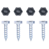 Sbarre da Gioco 3 pz 125 cm in Acciaio Rosso 93200