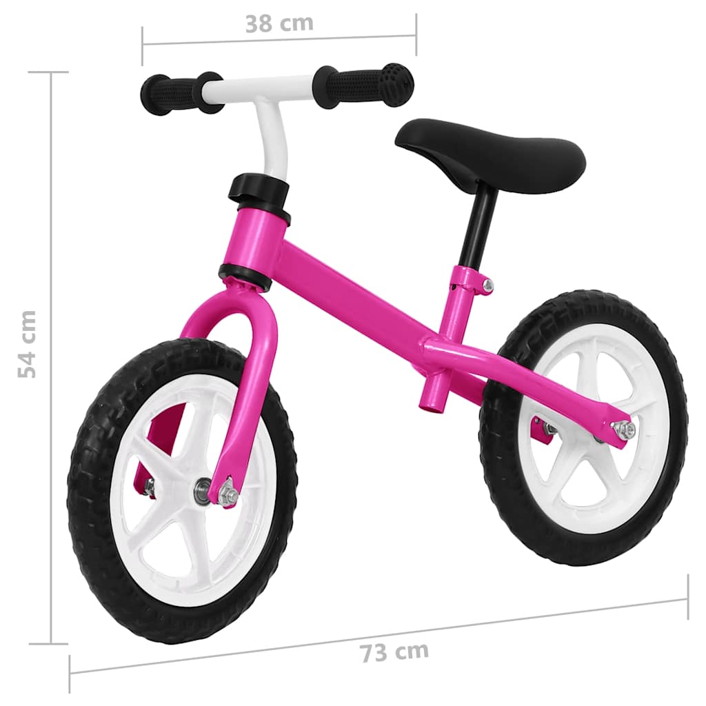 Bicicletta Senza Pedali con Ruote da 12 Pollici Rosa  cod mxl 63633