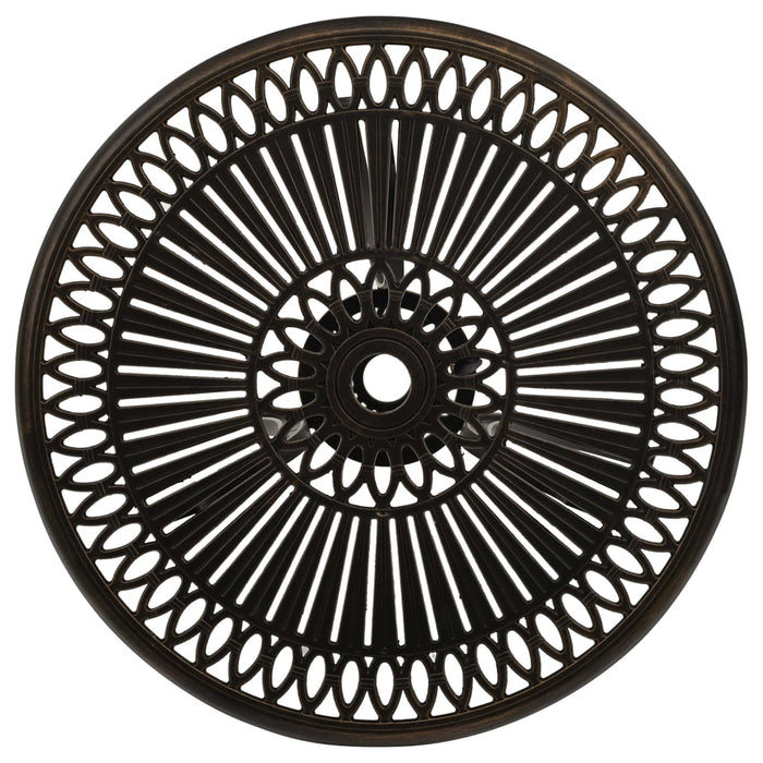 Set da Bistrot 3 pz in Alluminio Pressofuso Bronzo cod mxl 43210