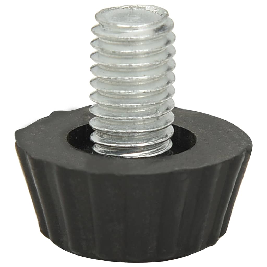 Piedini per Mobili Regolabili M8 18 pz Neri 315594