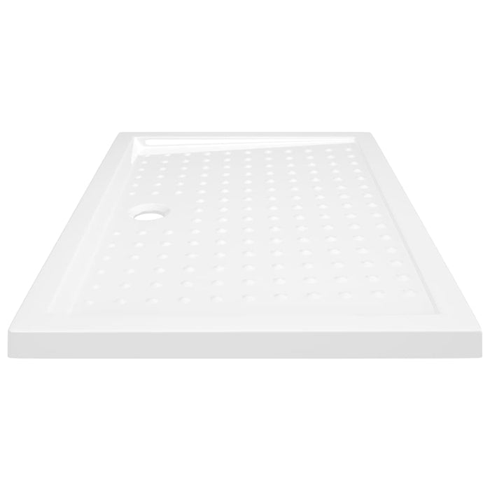 Piatto doccia con gommini piatto doccia piatto doccia bagno interno casa antiruggine antiumidità 70x100x4 cm ABS bianco 02_0001943
