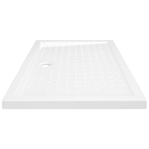 Piatto Doccia con Superficie Puntinata Bianco 70x100x4cm in ABS 148899