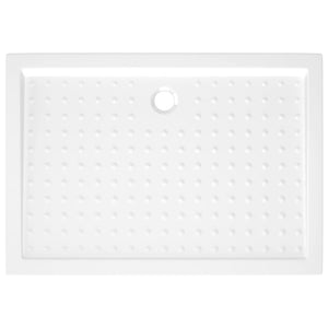 Piatto Doccia con Superficie Puntinata Bianco 70x100x4cm in ABS 148899