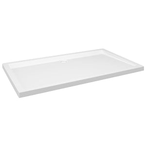 Piatto Doccia in ABS Rettangolare Bianco 70x120 cm 148905